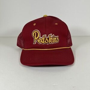 Vintage Sports Specialties NFL Washington Redskins Script Snapback Rope Hat